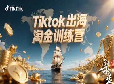 Tiktok出海淘金训练营，跨境电商TK实战变现-禾谷轻创网