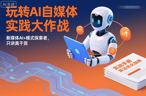 玩转AI自媒体实践大作战，新媒体AI+模式探索者，只讲真干货-禾谷轻创网