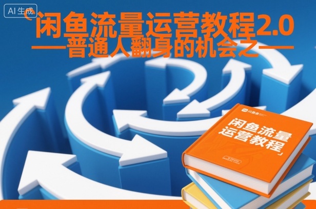 闲鱼流量运营教程2.0——普通人翻身的机会之一-禾谷轻创网