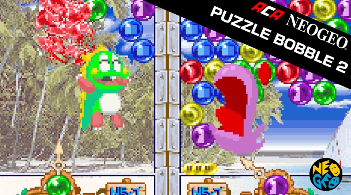 《NEOGEO 泡泡龙2 ACA NEOGEO PUZZLE BOBBLE 2》Switch英文版NSP下载-禾谷轻创网