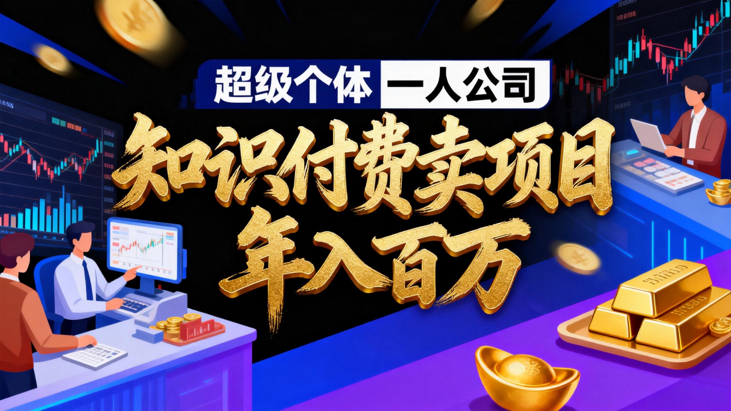 2026年“超级个体一人公司”私域卖项目年入百万，个人IP-精准引流-项目包装-转化成交-禾谷轻创网