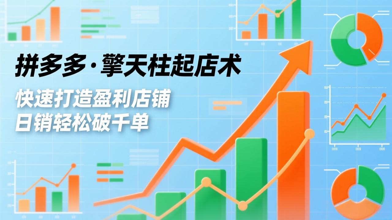 拼多多·擎天柱起店术3.0(更新-禾谷轻创网