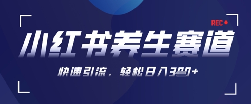 AI+可画生成小红书养生作品，新手暴力起号，矩阵操作，轻松日入3张+-禾谷轻创网