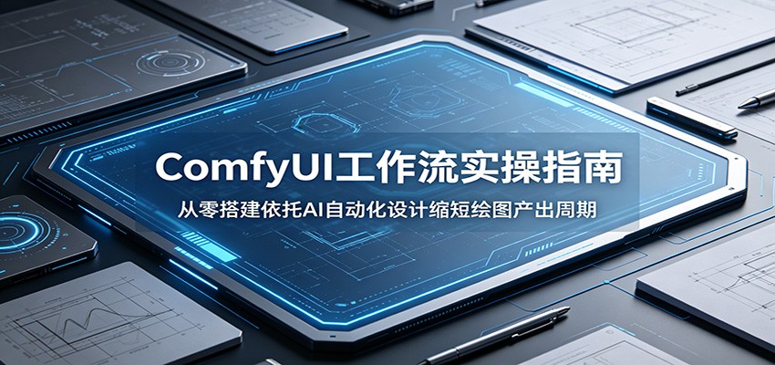 ComfyUI 工作流实操指南：从零搭建依托AI自动化设计缩短绘图产出周期-禾谷轻创网