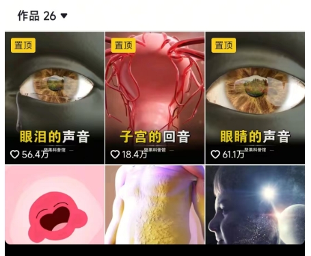 抖音坚果3D动画科普项目，撸视频号分成和抖音伙伴计划，适合零基础小白-禾谷轻创网