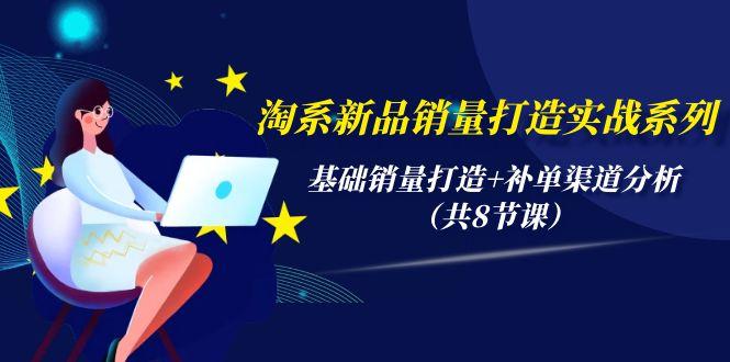 (9962期)淘系新品销量打造实战系列，基础销量打造+补单渠道分析(共8节课)-禾谷轻创网