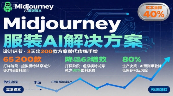 AI在服装领域的运用，使用midjourney做服装辅助企业降低成本-禾谷轻创网