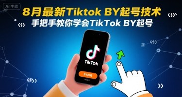 8月最新Tiktok搬运起号技术，手把手教你学会TikTok搬运起号-禾谷轻创网