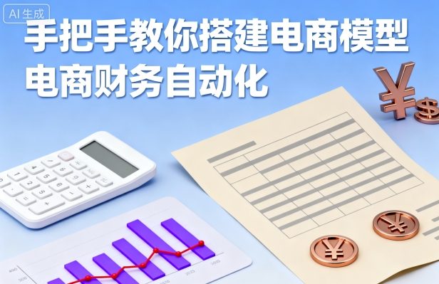 手把手教你搭建电商模型-电商财务自动化-禾谷轻创网