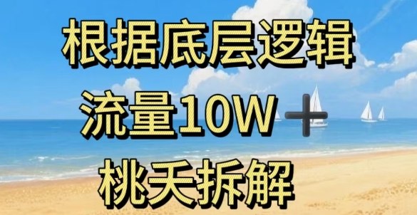 据底层逻辑，流量10W+，以安全知识科普为例-禾谷轻创网