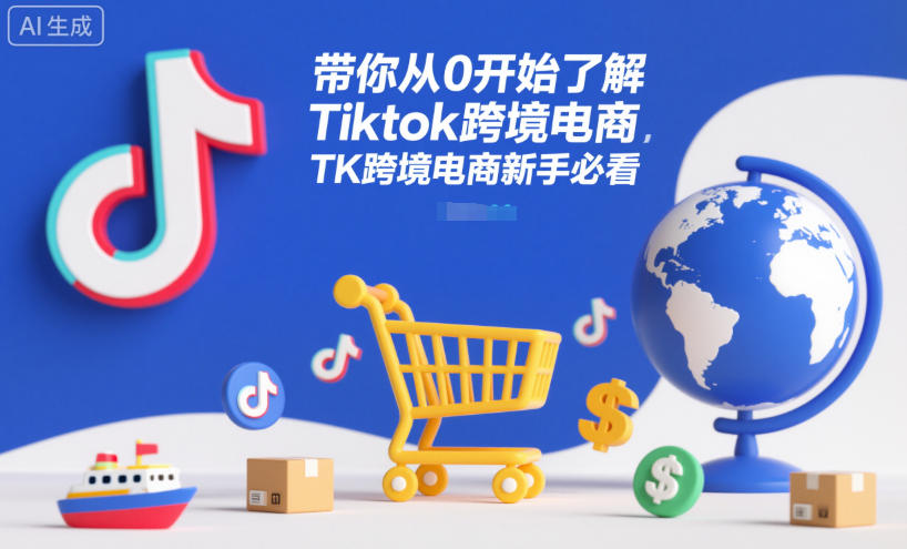 带你从0开始了解Tiktok跨境电商，TK跨境电商新手必看-禾谷轻创网