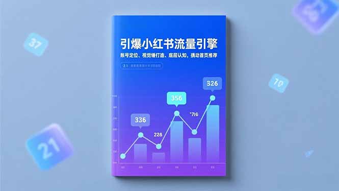 引爆小红书流量引擎，账号定位、视觉锤打造、底层认知，撬动首页推荐-禾谷轻创网