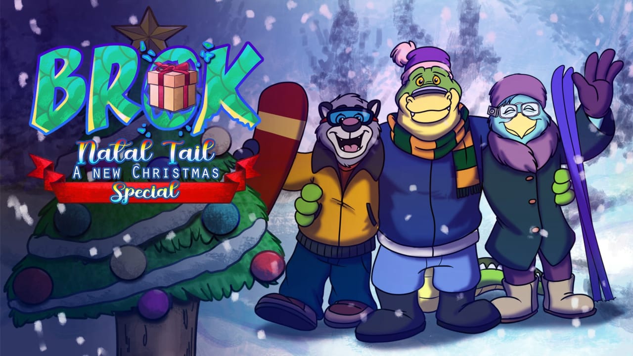 鳄鱼侦探布罗格：尾诞节，新的圣诞 – 特别版丨BROK: Natal Tail, A New Christmas Special-禾谷轻创网