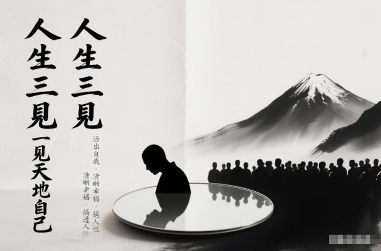人生三见一见天地见众生见自己，活出自我拥有清晰幸福人生，搞透人性-禾谷轻创网