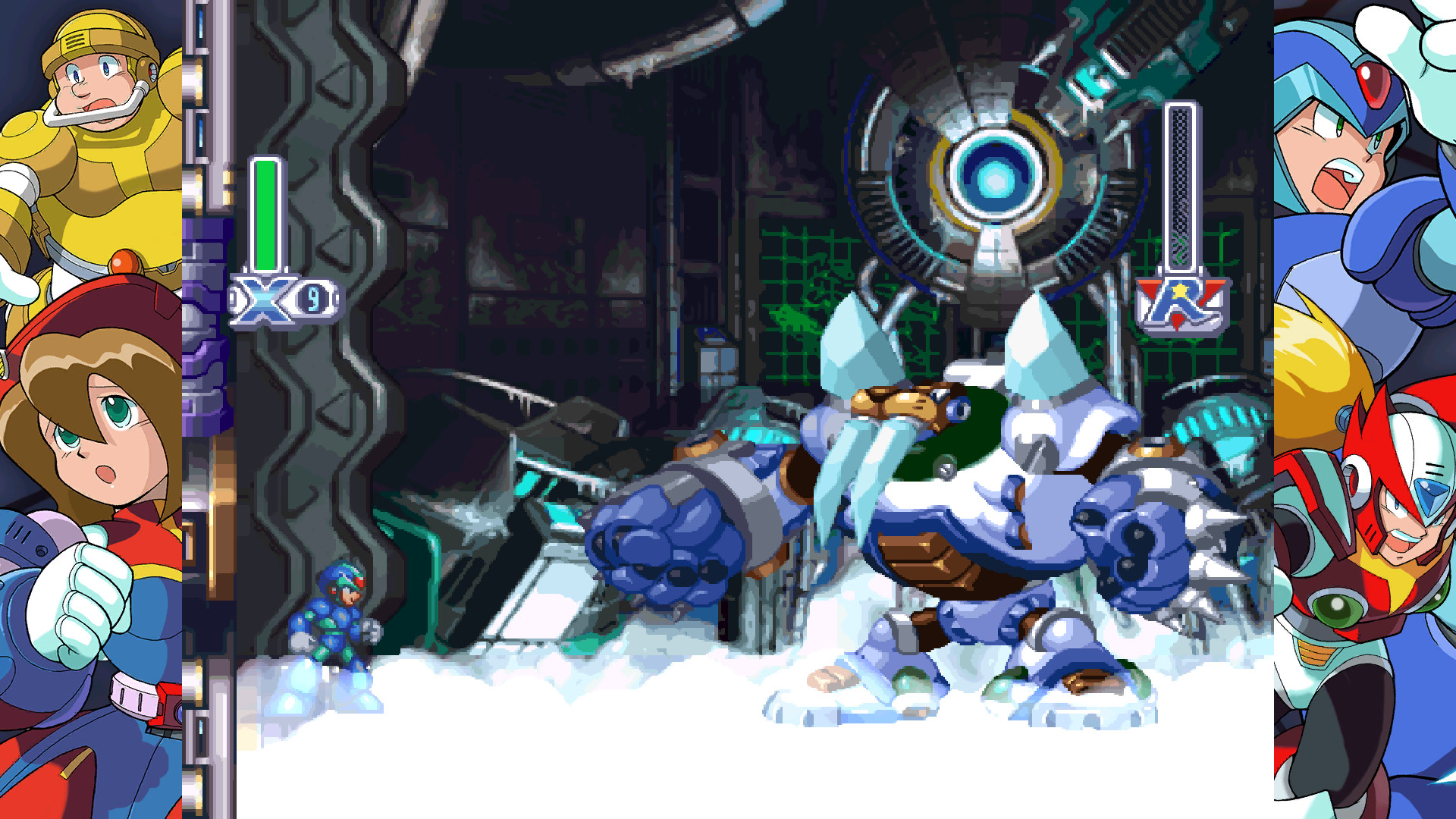 《洛克人X周年纪念合集 Mega Man X Legacy Collection》Switch美版中文XCI下载 – 含1.0.0补丁-禾谷轻创网