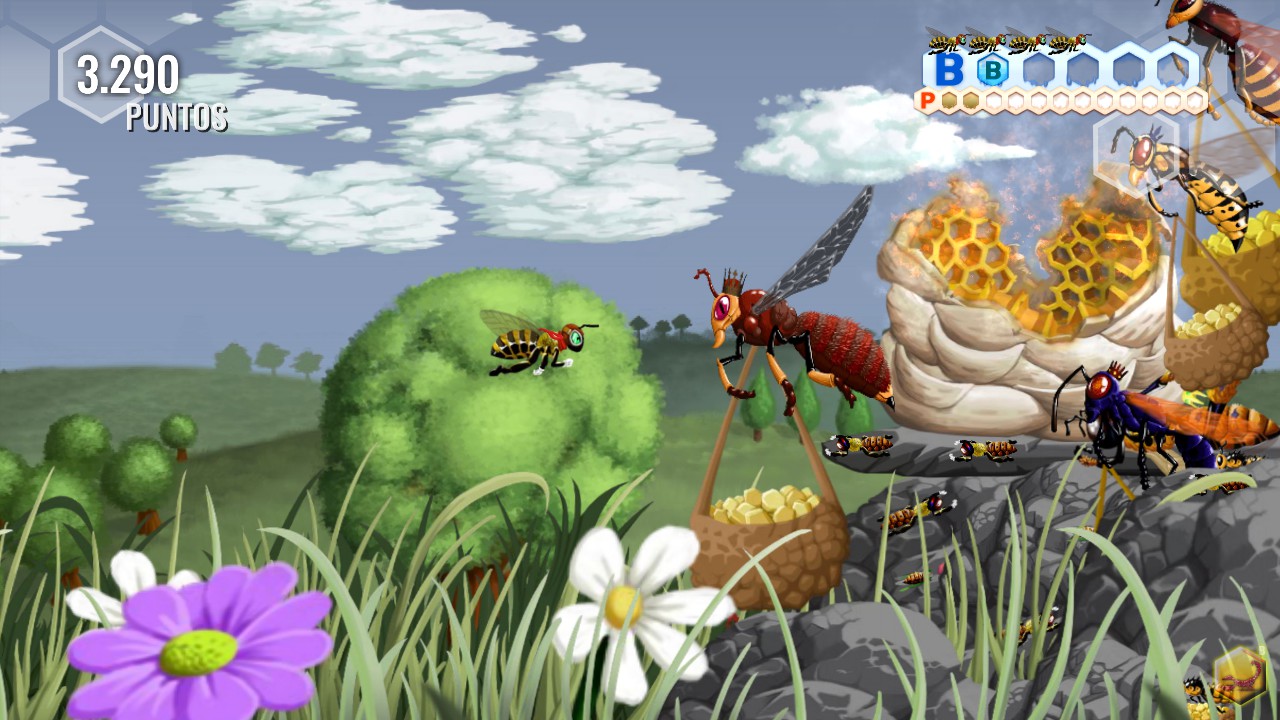 《蜜蜂：重装上阵 Beekyr Reloaded》Switch英文版NSP下载 – 含1.0.0补丁-禾谷轻创网
