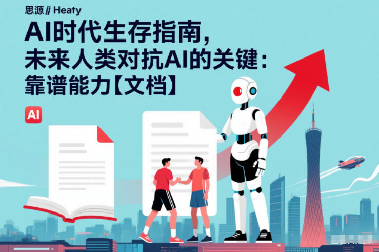 AI时代生存指南，未来人类对抗AI的关键：靠谱能力【文档】-禾谷轻创网