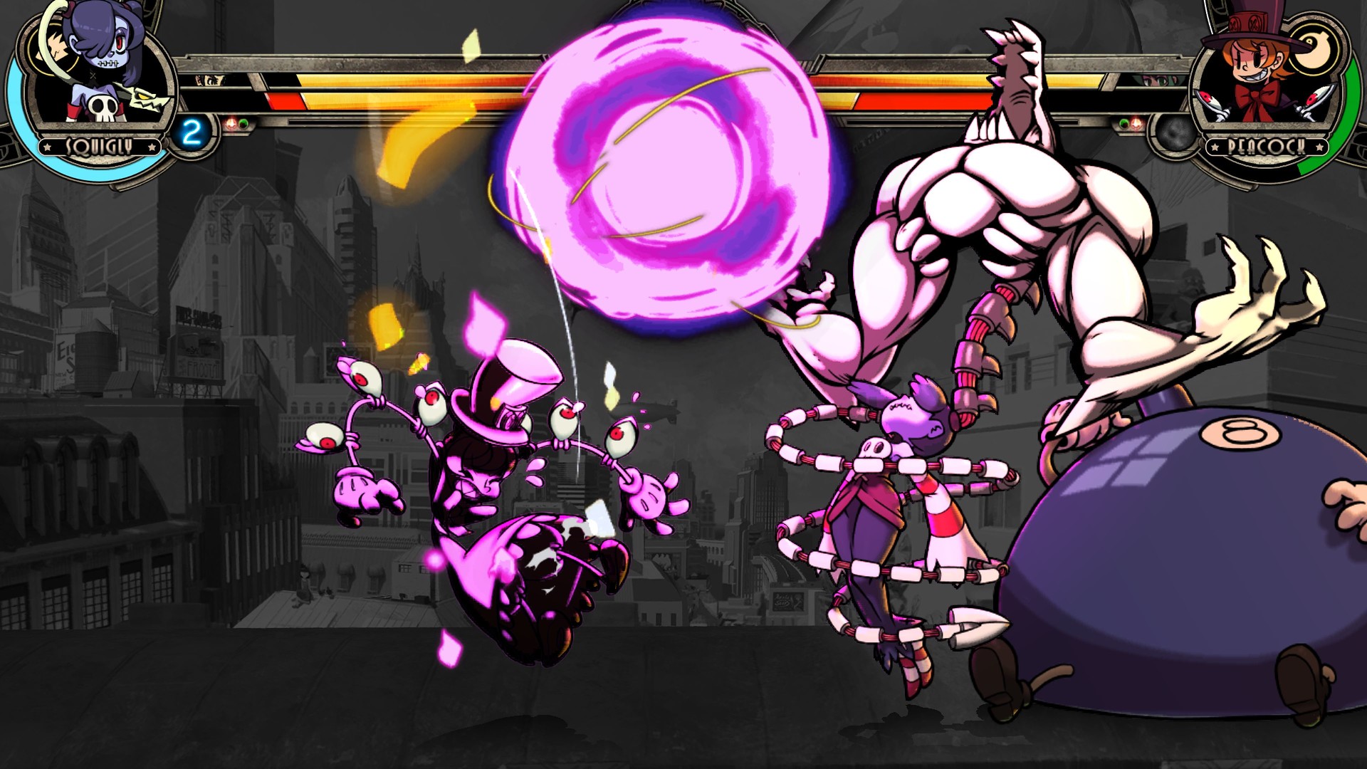 《骷髅女孩:二度返场 Skullgirls: 2nd Encore》Switch美版英文NSP下载 – 含1.0.11补丁+5DLC-禾谷轻创网