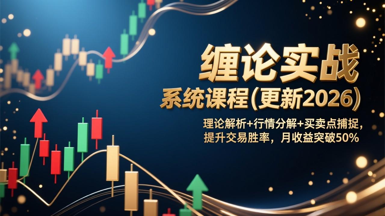 缠论实战系统课程(更新2026-禾谷轻创网
