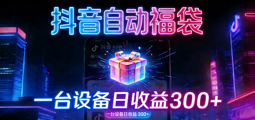 全自动抢福袋神器：24小时不停歇，日产出500＋-禾谷轻创网
