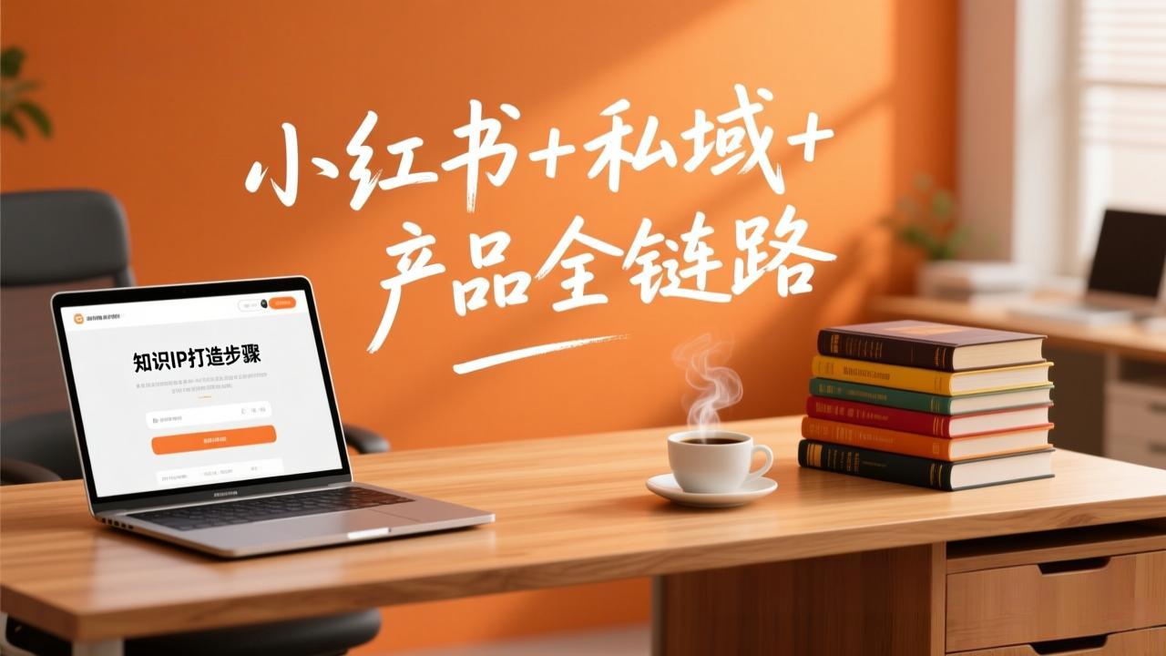 个人IP系统变现课2026，小红书+私域+产品全链路，手把手教你打造年入百万的知识IP-禾谷轻创网