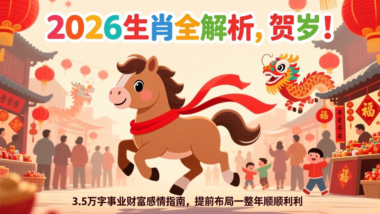 付费文章：贺岁！2026生肖全解析，3.5万字事业财富感情指南，提前布局一整年顺顺利利-禾谷轻创网