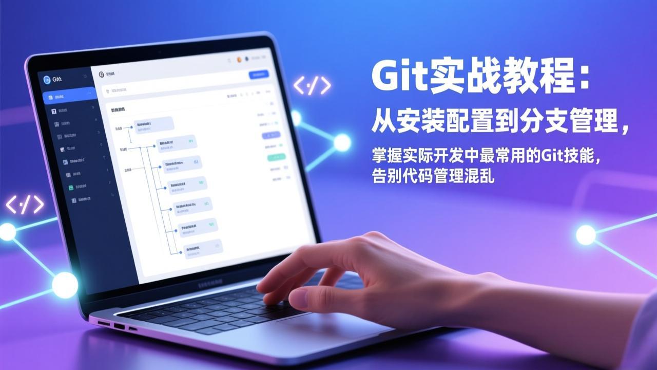 Git实战教程：从安装配置到分支管理，掌握实际开发中最常用的Git技能，告别代码管理混乱-禾谷轻创网