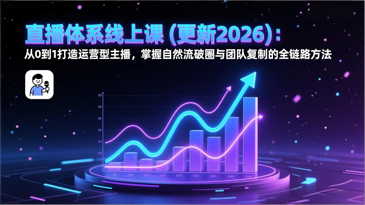 直播体系线上课(更新3月-禾谷轻创网