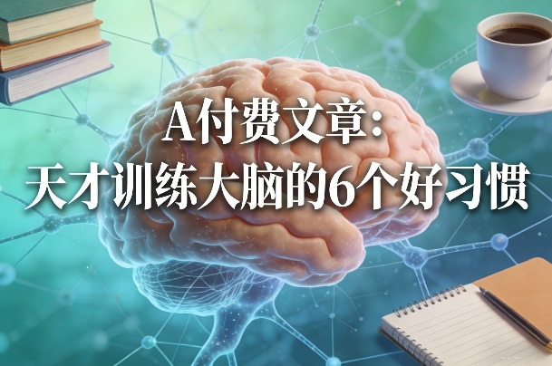 付费文章：天才训练大脑的6个好习惯-禾谷轻创网