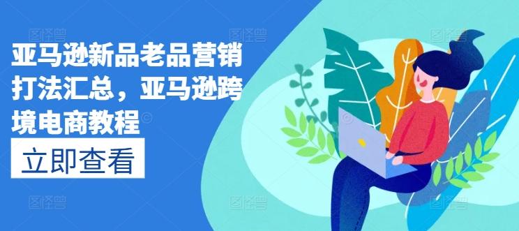 亚马逊新品老品营销打法汇总，亚马逊跨境电商教程-禾谷轻创网