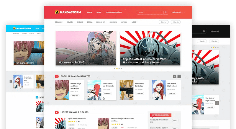 Madara 2.2.2.1主题源码 | 响应式WordPress漫画小说主题模板-禾谷轻创网