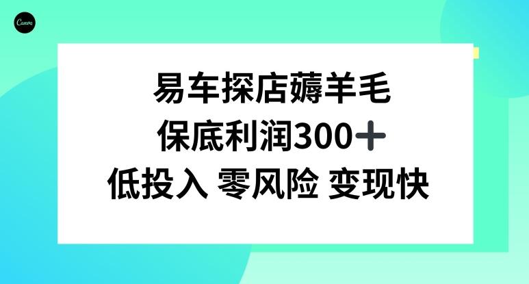 易车APP首页十亿补贴活动，选择到店补贴，保底利润300+-禾谷轻创网