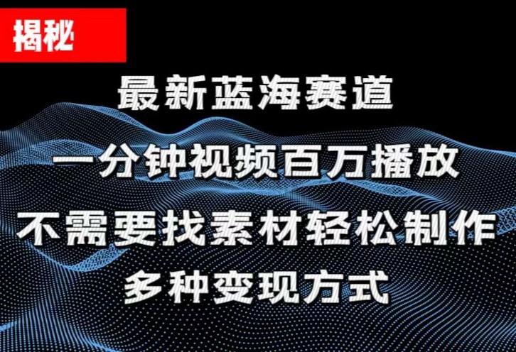 揭秘！一分钟教你做百万播放量视频，条条爆款，各大平台自然流，轻松月…-禾谷轻创网