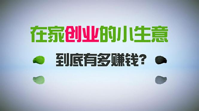 在家创业，日引300+创业粉，一年收入30万，闷声发财的小生意，比打工强-禾谷轻创网