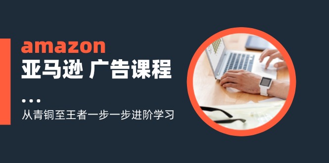 amazon亚马逊 广告课程：从青铜至王者一步一步进阶学习(16节-禾谷轻创网
