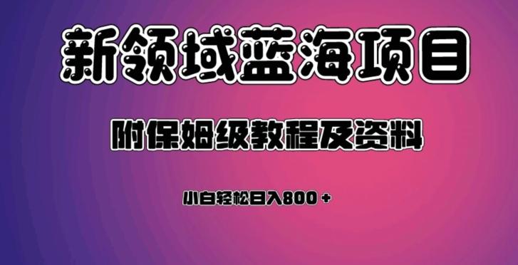 虚拟资源蓝海领域新项目，轻松日入800＋，附保姆级教程及资料-禾谷轻创网