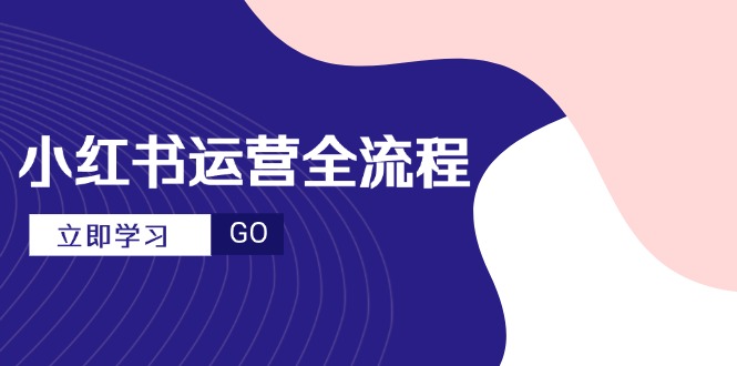 小红书运营全流程，爆款选题文案，视频制作技巧，进阶达人宝典-禾谷轻创网