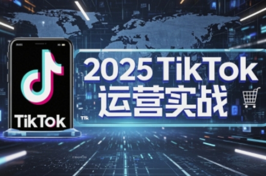2025TikTok电商运营，掌握TikTok店铺运营核心技巧，实现低成本高转化-禾谷轻创网