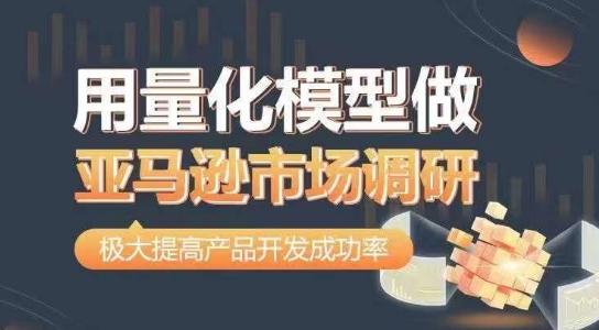 用量化模型做亚马逊市场调研，从数据出发，更高效更准确做判断，极大提高产品开发成功率-禾谷轻创网