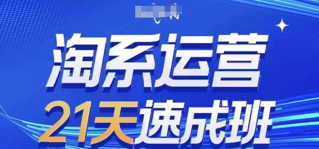 淘系运营21天速成班(更新25年2月)，0基础轻松搞定淘系运营，不做假把式-禾谷轻创网