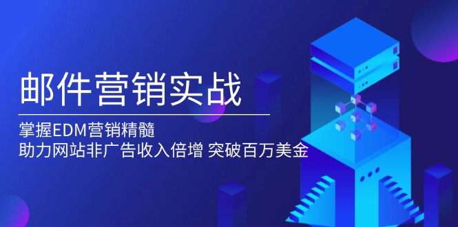 邮件营销实战，掌握EDM营销精髓，助力网站非广告收入倍增，突破百万美金-禾谷轻创网