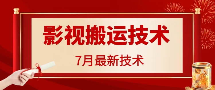 7月29日最新影视搬运技术，各种破百万播放-禾谷轻创网